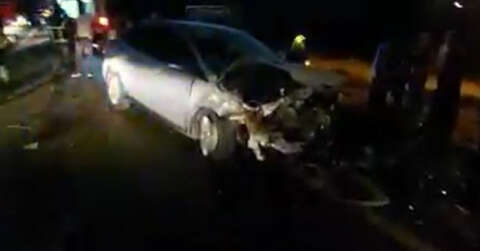Gaziantep’te zincirleme trafik kazası: 2’si ağır 5 yaralı