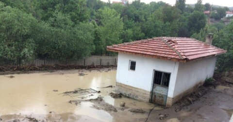 Boğazkale’yi yağış vurdu, tarım arazileri sular altında kaldı