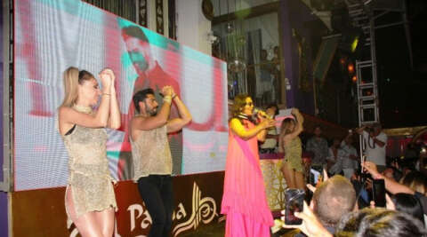 Demet Akalın, Bodrum’u salladı