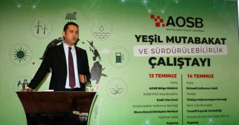 AOSB’de ’Yeşil Mutabakat’ın ilk adımı atıldı