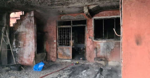 Alaplı’da peş peşe çıkan yangınlar korkuttu: Bir ev, araba ve traktör kül oldu