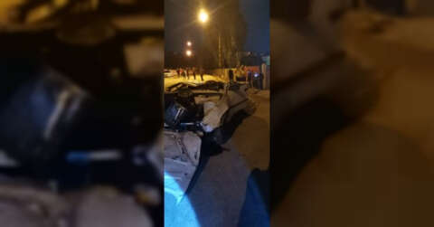 Van’da otomobil 8 metre yükseklikteki köprüden uçtu: 1 ölü, 2 yaralı