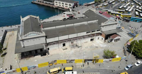 Tarihi Kadıköy Hal Binası’nda tepki çeken restorasyon çalışması