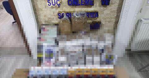 Başkentte sahte tütün operasyonu: Zula olarak kullandığı yerde 14 kilogram kaçak tütün ele geçirildi