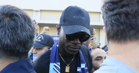 Mario Balotelli’ye Adana’da coşkulu karşılama