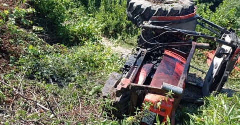Traktörün altında kalan orman işçisi hayatını kaybetti