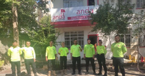Diyarbakır ANDA’dan Manavgat’a destek ekip
