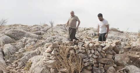 Yaban keçilerini yasadışı olarak avlamak için kurulan evsinler imha edildi