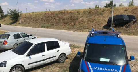 Edirne’de 2 otomobilin çarpışması sonucu 1 kişi yaralandı