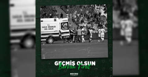 Bursaspor’dan Berkan Fırat için geçmiş olsun mesajı