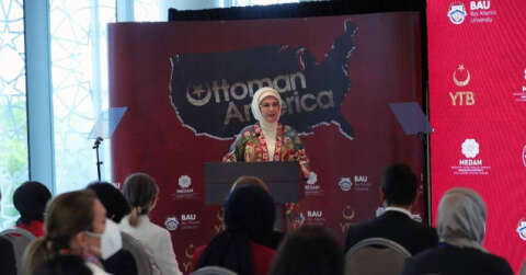 Emine Erdoğan "Osmanlı’nın Amerika’sı” belgesel filminin ABD’deki tanıtımına katıldı