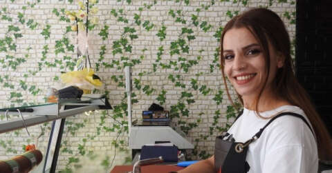Kasaplar Çarşısı’nın tek kadın çalışanı: "Kasap kız" hayaline kavuştu