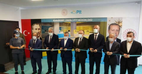4 milyon TL üzerinde yatırım olan PTT binası hizmete açıldı