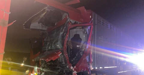 Ankara-Niğde otoyolunda dehşet kaza: 1 ölü