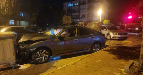 Karabük’te iki otomobil çarpıştı: 2 yaralı