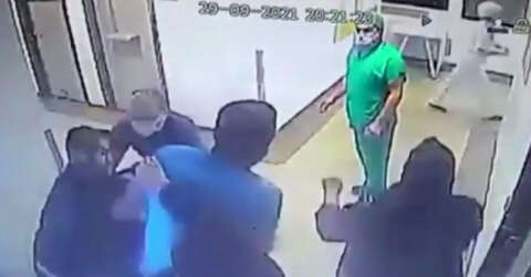 Özel hastanede erkek hemşireye silahlı saldırı