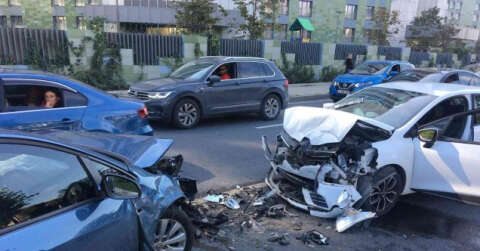 Bakırköy’de trafik kazası: 2 yaralı