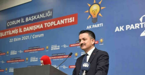 Bakan Pakdemirli: “Türkiye’nin kaderini Millet İttifakı’na terk edemeyiz”