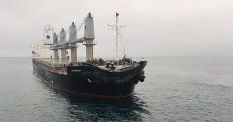 Marmara Denizi'nde iki yük gemisi çarpıştı
