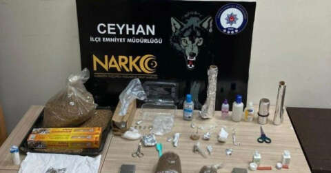 Ceyhan’da uyuşturucu operasyonu: 2 gözaltı