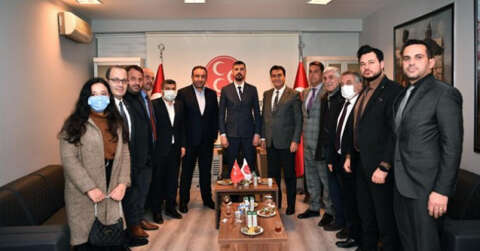 Dündar’dan MHP Osmangazi teşkilatına ziyaret