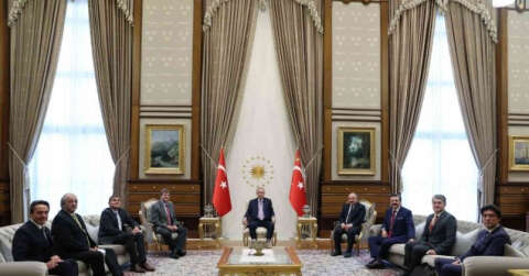 Cumhurbaşkanı Erdoğan, Farasis Energy CEO’Su Dr Keith Kepler‘i kabul etti