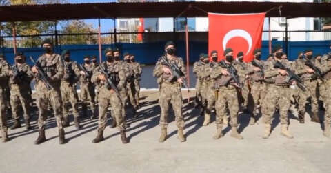 Tunceli’de PÖH’ler Suriye’ye uğurlandı