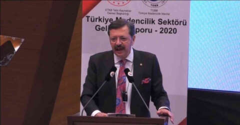 TOBB Başkanı Hisarcıklıoğlu: “Madencilik sektörü çevreye rağmen değil, sağlıklı bir şekilde büyümeli”