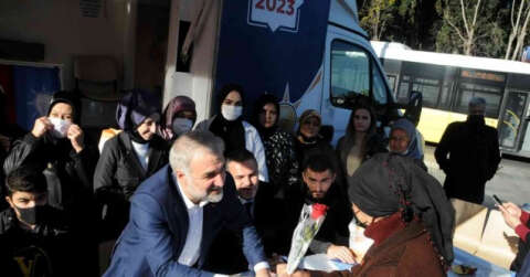 AK Parti İstanbul İl Başkanı Osman Nuri Kabaktepe Şişli’de engellilerle buluştu