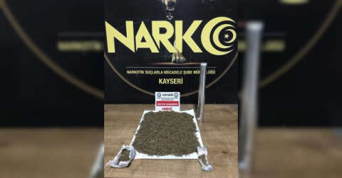 Kayseri’de uyuşturucu taciri 3 şahıs yakalandı
