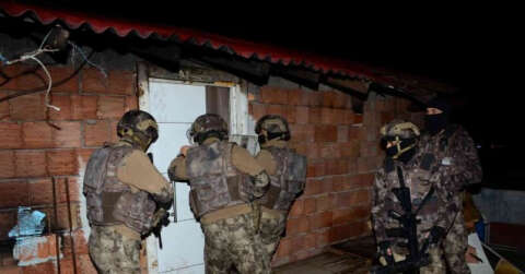 Kocaeli’de aranan şüphelilere polis operasyonu