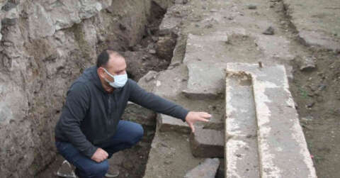 Elazığ’da kentsel dönüşüm kazılarında bulunan kilise gün yüzüne çıkıyor
