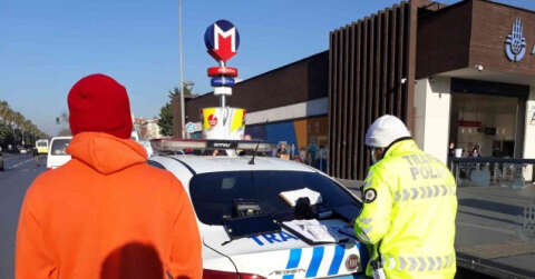 Fatih’te emniyet kemeri uygulaması