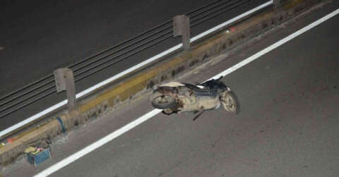 Belediye çalışanı motosiklet kazasında can verdi