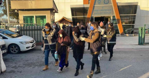 Hırsızlık çetesi operasyonunda 38 kişi tutuklandı