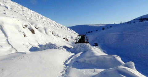 Muş’ta 86 köy yolu ulaşıma açıldı