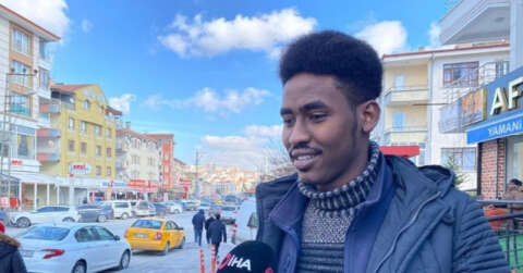 Ankara ayazı Başkentin Afrikalılarını vurdu