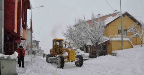 Tunceli’de 214 köy yolu ulaşıma kapandı