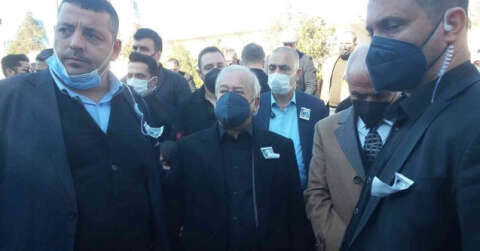 Yaşar Aktürk’ün eşi son yolculuğuna uğurlandı