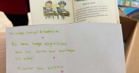 Minik bağışçının notu yürekleri ısıttı
