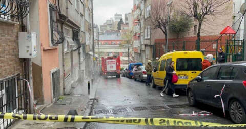 Şişli’de yeraltı kabloları yandı, rögar kapağı patladı