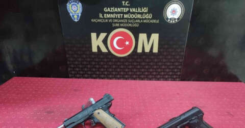 Gaziantep’te silah ticareti operasyonu: 3 gözaltı