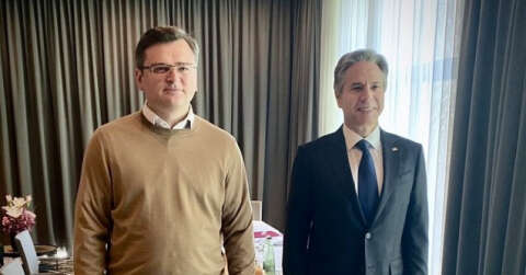 Ukrayna Dışişleri Bakanı Kuleba, ABD’li mevkidaşı Blinken ile görüştü