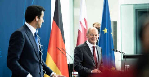 Scholz: “Katar, enerji politikasında önemli bir yol oynuyor”