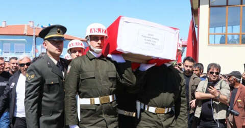 Şehit Uzman Çavuş Tunahan Erbaşı son yolculuğuna uğurlandı