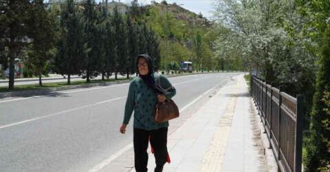 18 yıl çalıştığı villanın sahiplerinden hakkını alamadığını iddia eden kadın Ankara’ya yürüyecek