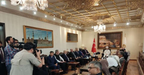 Diyanet İşleri Başkanı Erbaş, ABD’li ve Kanadalı Müslüman kanaat önderleriyle görüştü