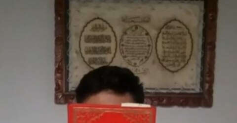 Kur’an-ı Kerim’e tekme atan genç: “Kur’an-ı Kerim olduğunu bilmeyerek vurdum”