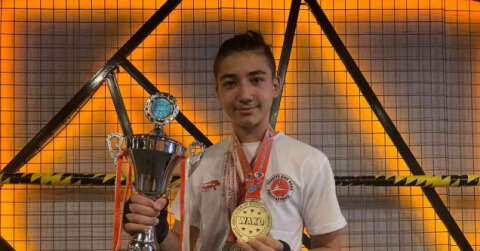 (ÖZEL) Eskişehirli genç kick boks şampiyonun hedefi Milli Takım