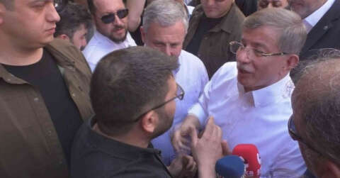 Davutoğlu’nu Şire Pazarı ziyaretinde yuhaladılar